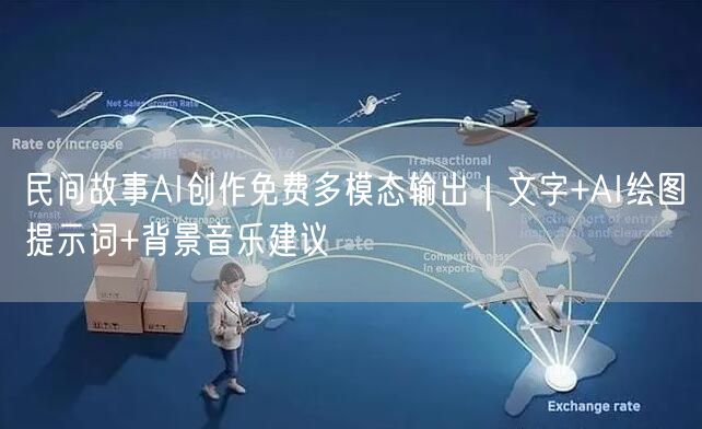 民间故事AI创作免费多模态输出｜文字+AI绘图提示词+背景音
